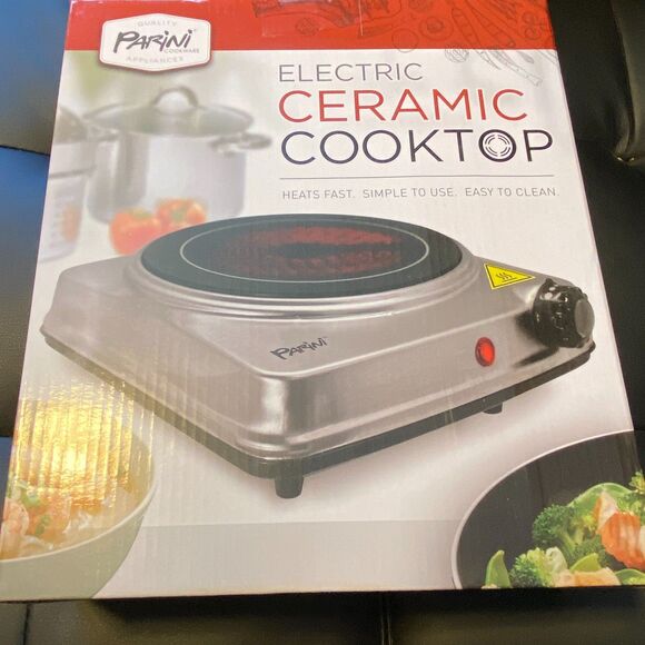 Parini Cookware Electric Ceramic Cooktop NIB - Picture 1 of 8